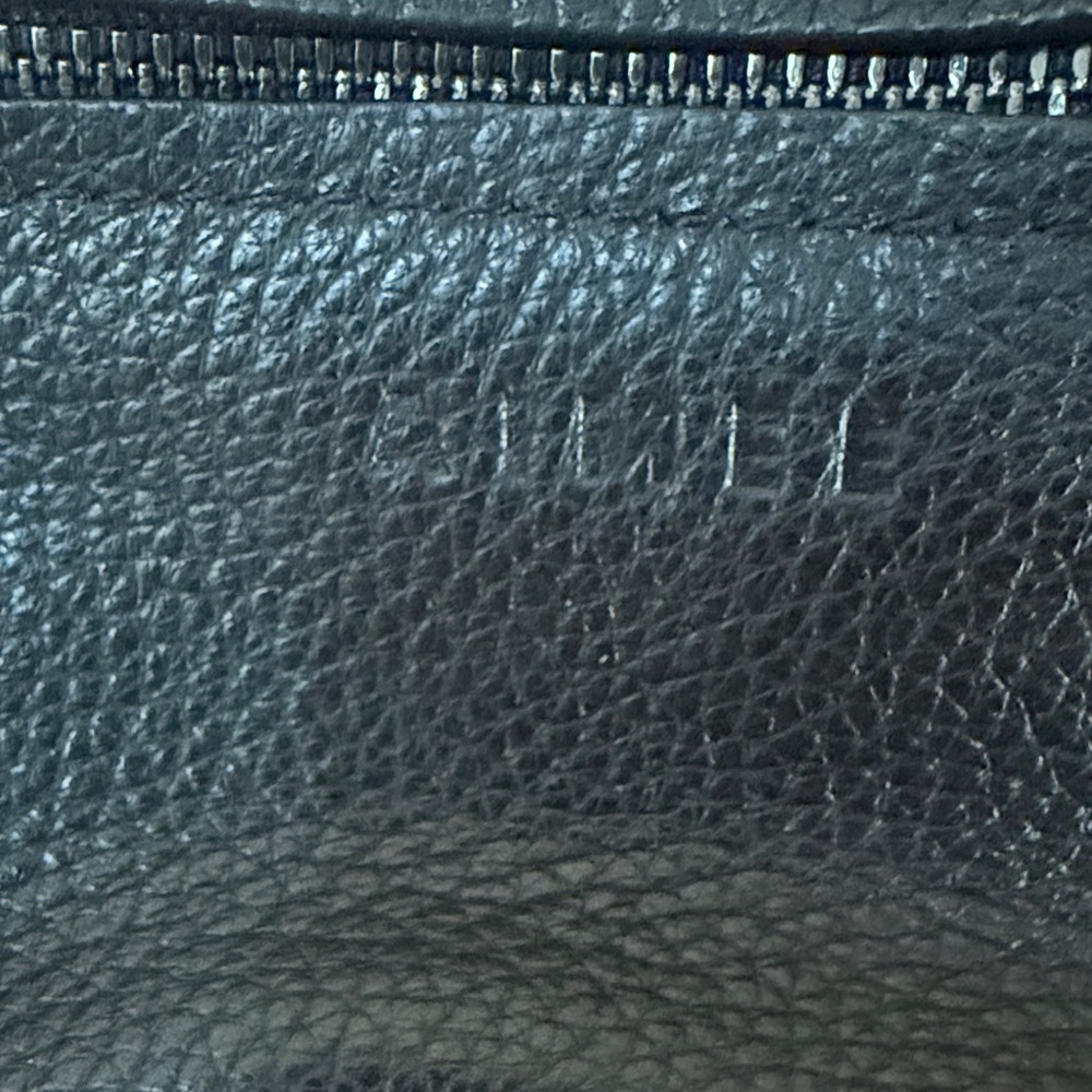 Black Leather Crossbody Bag - Women - Picture 2 of 5